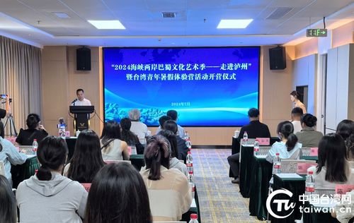 兩岸青年共繪巴蜀情，2024海峽兩岸巴蜀文化藝術季暨臺灣青年暑假體驗營在瀘州圓滿落幕